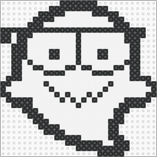 Hi I'm Ghost - black,white