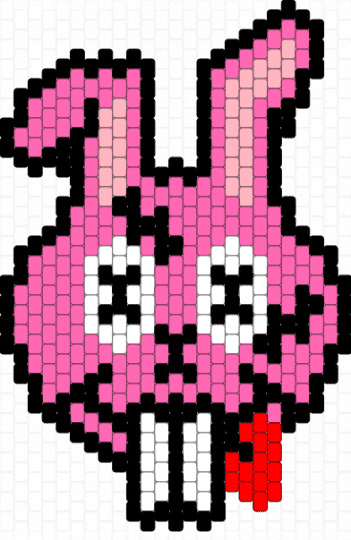 Sippy DJ - sippy,dj,bunny,rabbit,edm,gremlin,music,animal,pink