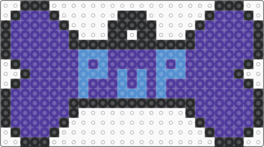 Pup bone - purple