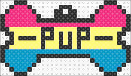 Pan pup bone - light blue,yellow
