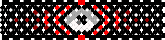 Silly wierdcore eye cuff :D - black,red,wierdcore,eye,black and red,creepy,wierd
