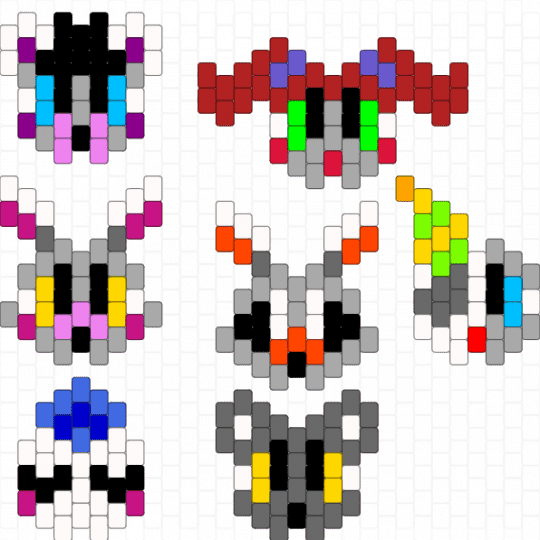 Most of the sister location animatronics!! (PLEASE DONT STEAL) - beige,pink,gray,red,fnaf,sister location,fnaf sister location,animatronic,funtime