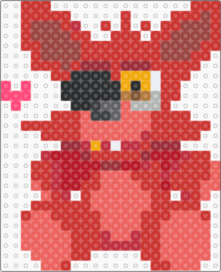Foxy plush from fnaf 1!!! - red,fnaf,foxy,fox,plushy,foxy plushy