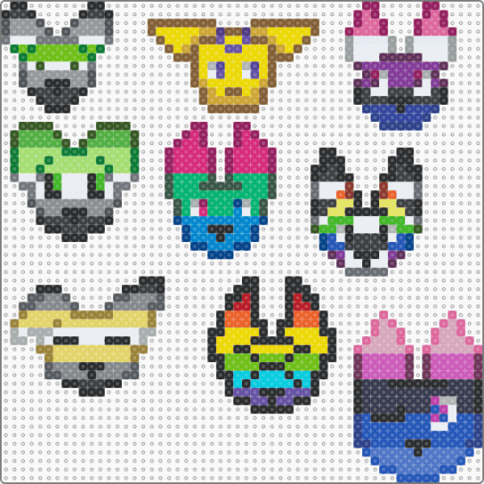 Lgbtqia+ Puppers!!! 2! - gray,green,yellow,blue,colorful,lgbtqia,lgbtq,sexuality