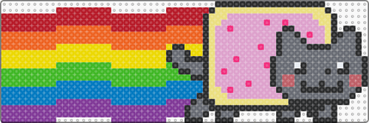 NYAN CAT!! (The G.O.A.T of the internet) - yellow,pink,gray,nyan cat,rainbow,space cat,poptart