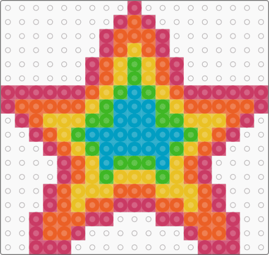 RAINBOW STAR 🌈⭐ - pink,orange