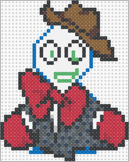 cowboy battat green pippins deltarune - battat, cowboy, deltarune, fake mike, green pippins, pink, red, tan