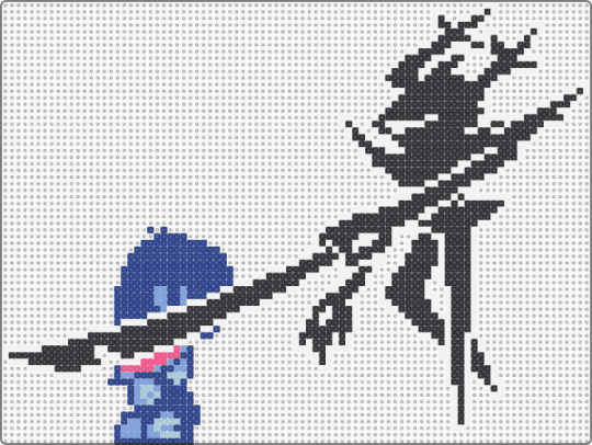 roaring knight - kneeling - black,white,blue,deltarune,roaring knight,the knight,kris dreemurr,kris deltarune