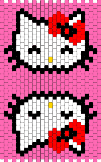 hello kitty bag - pink
