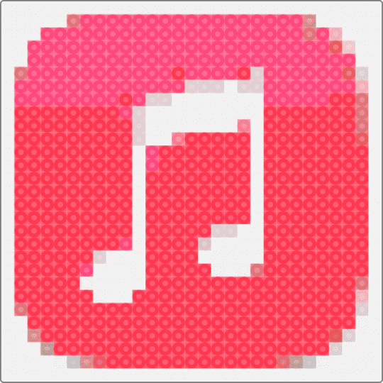 Apple Music - red
