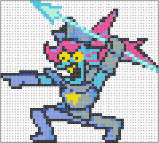 Undyne-Dark World - light blue