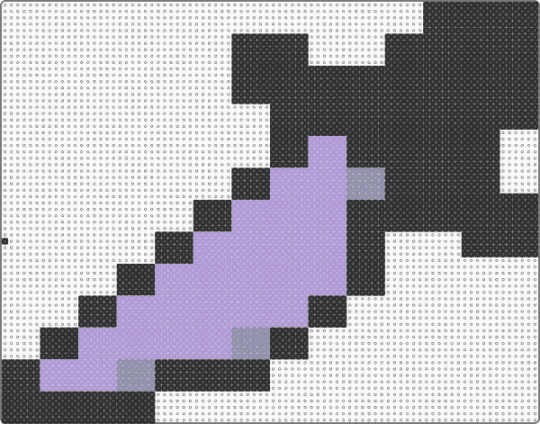 Aqua Knife-Deltarune Cosplay WIP - black, pink