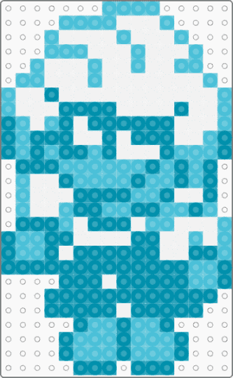 Elnina-Legend of Tenna - teal,light blue