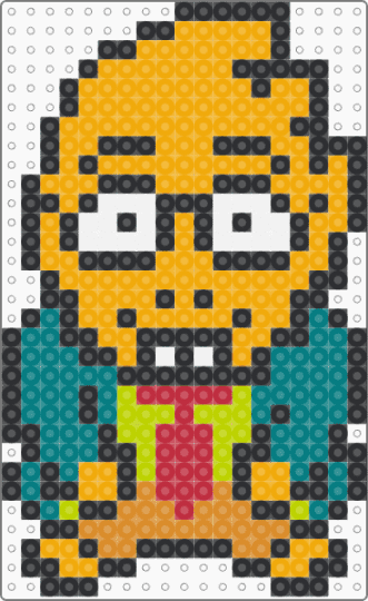 Alphys-Teacher - orange