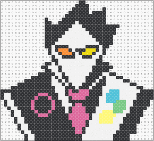 Swatch - black,white,pink