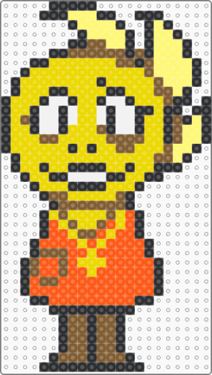 Monster Kid-Teenager - yellow