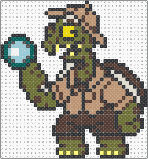 Gerson Boom-Undertale Yellow WIP - gold,beige,brown