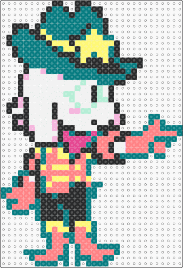 Ralsei-Cowboy - teal,red