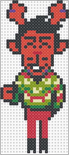 Rudolph Holiday - black,red,gold