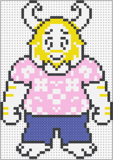 Asgore Dreemurr-Casual - pink