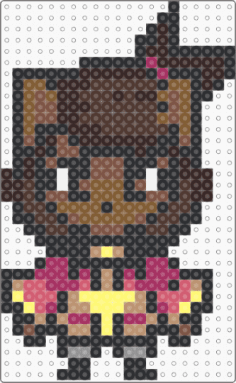 Kanako Ketsukane - black,brown,tan