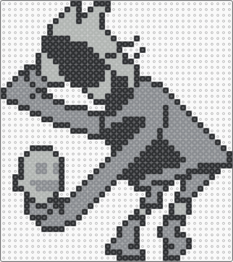 Gaster Follower 2 - beige, gray