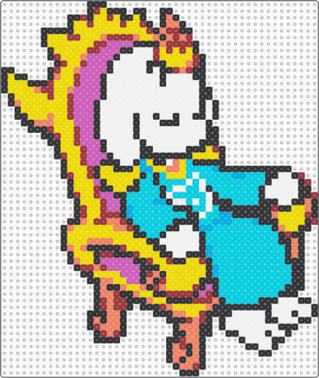 Toriel Dreemurr-Dark World - toriel dreemurr,undertale,character,toriel,dreemurr,dark world,video game,game,gaming,yellow,light blue