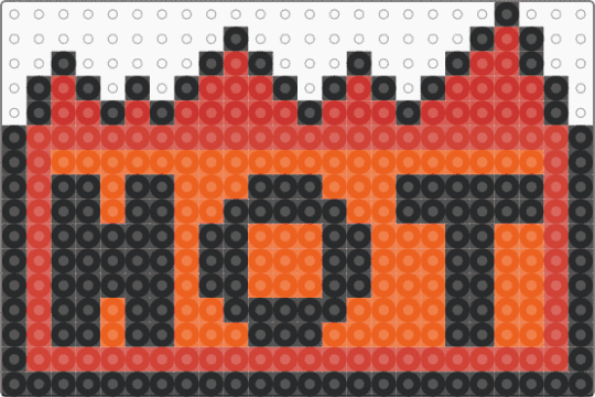 Hottie - orange,red