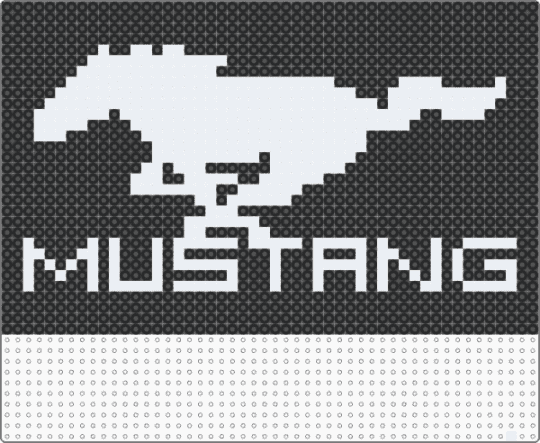 Mustang logo - white,black,cars,mustang,logo,ford