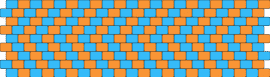 blippi arrow - blippi,chevron,stripes,cuff,striking,vibrant,motion,lively,colorful,blue,orange