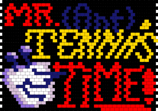 Tenna Bag Back Remix - black,red,purple,yellow