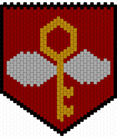 Winged Key Harry Potter - red,cotdkeys