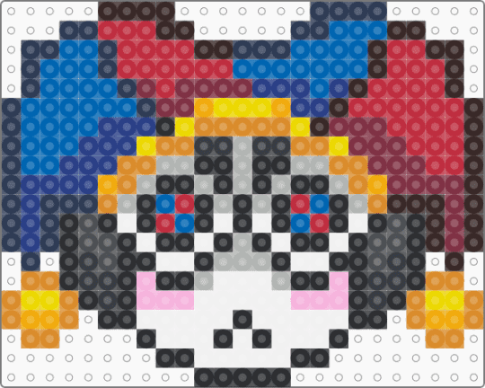 Pomni Charm [TADC] - brown,orange,blue,colorful