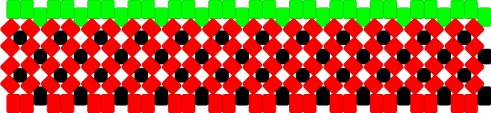 Watermelon X base cufff - watermelon,xbase,cuff,fruit,summer,food,red