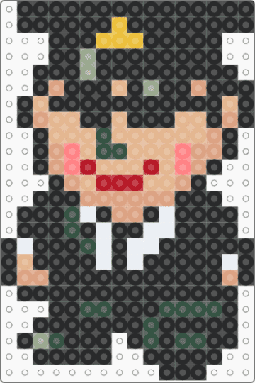 Earthbound Cop - black,beige,gray,earthbound,cop