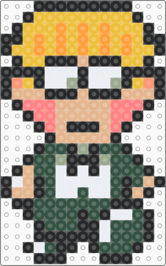 Earthbound Jeff - gray,beige,yellow,earthbound,jeff