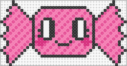 Kandi, my dandy’s world OC - colorful, cute, dandys world, dw, oc, perler, pink