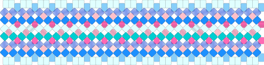 Blue and pink rotater base pt 1 - light blue,rotater,xbase,x base,ocean,blue,pink,rotating,cuff