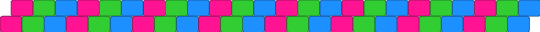 Poly pride cuff - pink,green,light blue,poly,polysexual,pride,lgbt,lgbtq,lgbtqia