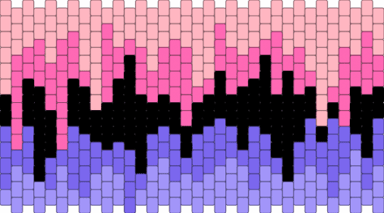 Day 7 of 31 of stealing things from kandipatterns: omnisexual flag!! (DRIPPING) - pink,pride,omnisexual,omni,dripping,lgbt,lgbtq,lgbtqia,colorful drip