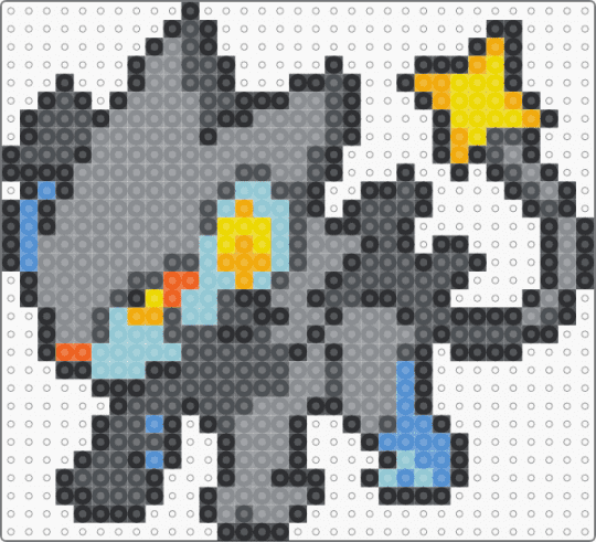 Luxray - gray
