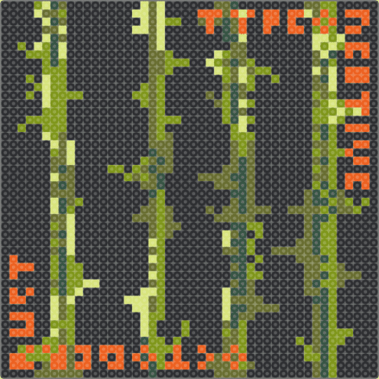 Type O Negative - October Rust Album Cover - black,gold