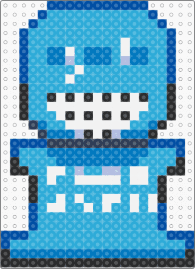 BLUUDUD - blue,light blue,forsaken,roblox,chibi