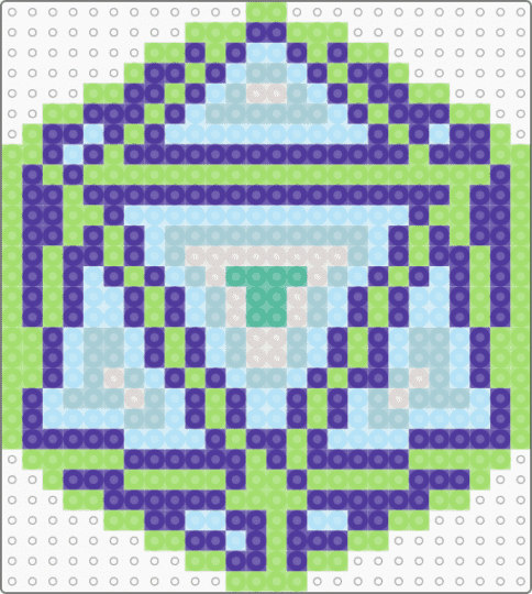 Odeza - odesza,icosahedron,green,purple,light blue