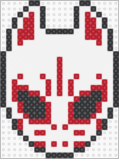 Persona 5 Mask - red,white