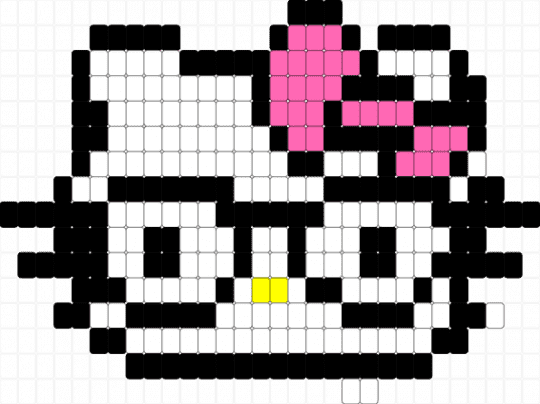 hello kitty - white,pink
