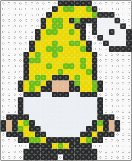 Subtronics Gnome - yellow,subtronics,edm,gnome,dj,green