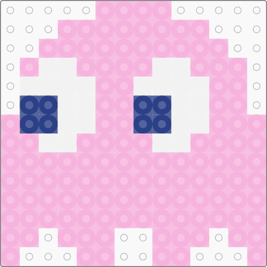Pac-Man Ghost (Pinky) - pink,pacman,ghost,pinky,retro,ghosty,pac man