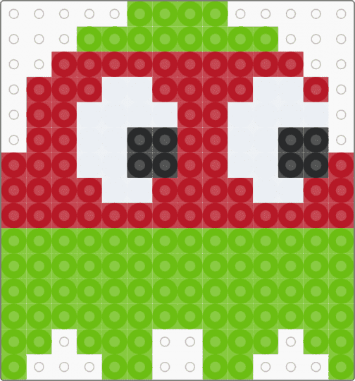 TMNt pac man - green,red