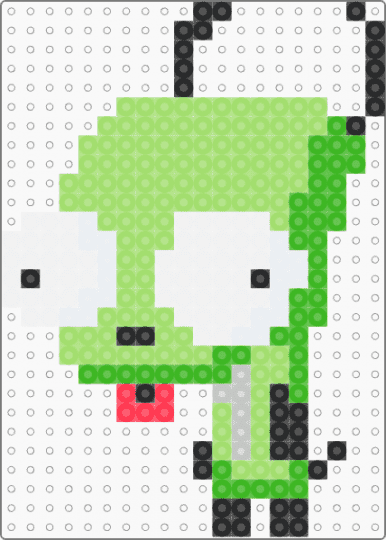 Gir charm - green
